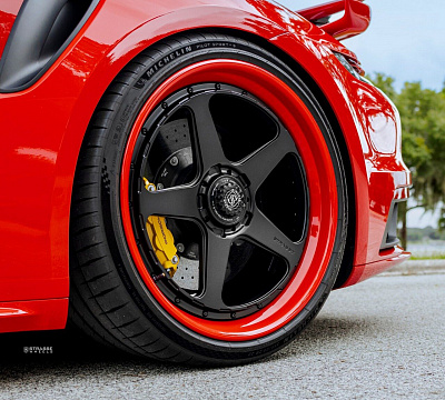 Фото дисков Strasse Wheels S5 Track на Porsche 911 VIII