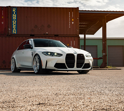 Фото дисков HRE S107SC на BMW 3/M3 (G2x/G80)