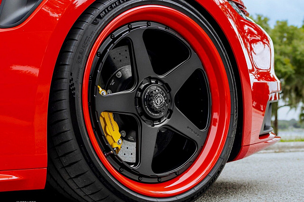 Фото дисков Strasse Wheels S5 Track Другой цвет на Porsche 911 VIII