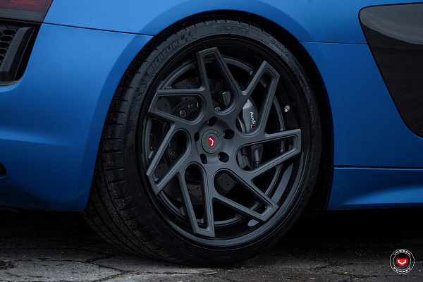 Фото дисков Vossen CG-209T (3-Piece) Сатиновый графит на Audi R8 (4S)