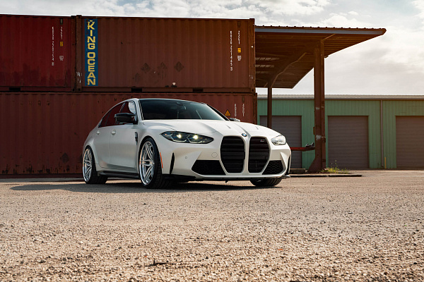 Фото дисков HRE S107SC Сатиновый лак на BMW 3/M3 (G2x/G80)