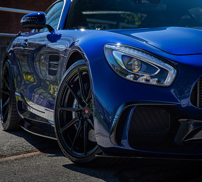 Фото дисков Vossen M-X2 на Mercedes-Benz AMG GT I