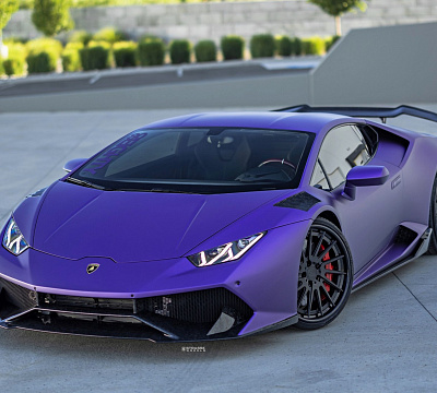 Фото дисков Strasse Wheels SV15T Deep Concave FS на Lamborghini Huracan