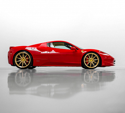 Фото дисков Vossen EVO-2 на Ferrari 458