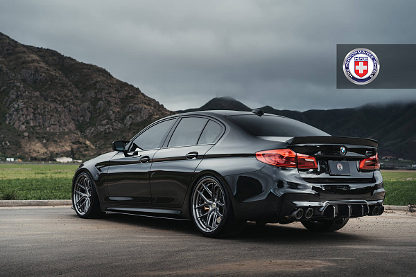 Фото дисков HRE S101SC Сатиновый темный лак на BMW 5/M5 (G30/F90)