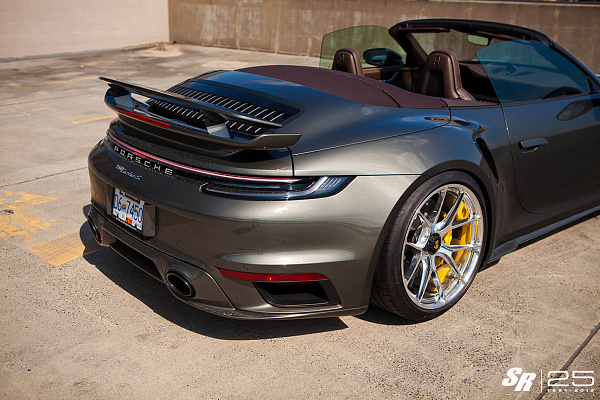 Фото дисков HRE P101 Полированный лак на Porsche 911 VIII