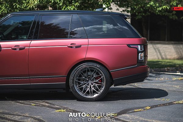 Фото дисков Anrky S3-X1 Сатиновый графит на Range Rover IV