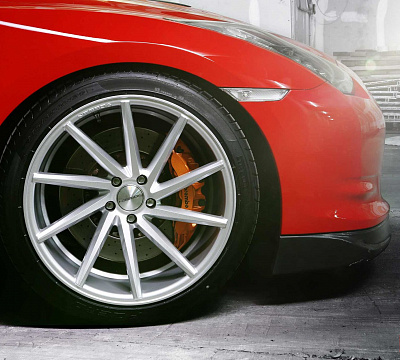 Фото дисков Vossen CVT на Nissan GT-R