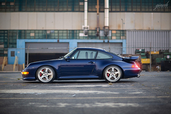 Фото дисков HRE 527 Глянцевый лак на Porsche 911 IV