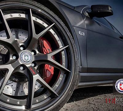 Фото дисков HRE S101 на Mercedes-Benz C-Class (W204)