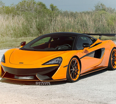 Фото дисков Strasse Wheels SV1 Deep Concave FS на McLaren 570S