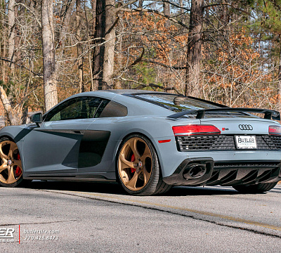 Фото дисков HRE 522M на Audi R8 (4S)