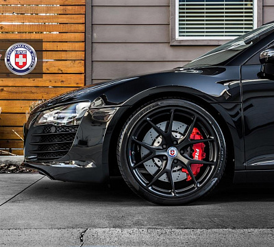 Фото дисков HRE P101 на Audi R8 (Typ 42)