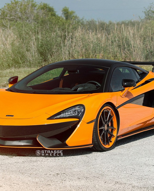 Фото дисков SV1 Deep Concave FS Другой цвет на McLaren 570S