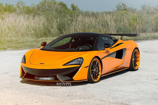 Фото дисков Strasse Wheels SV1 Deep Concave FS Другой цвет на McLaren 570S