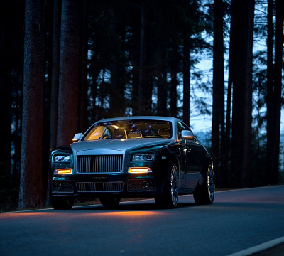Фото дисков Mansory V.6 на Rolls-Royce Wraith