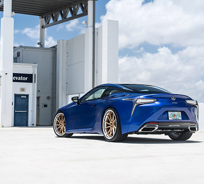 Фото дисков Anrky AN23 на Lexus LC 500