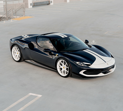 Фото дисков HRE 521M на Ferrari 296