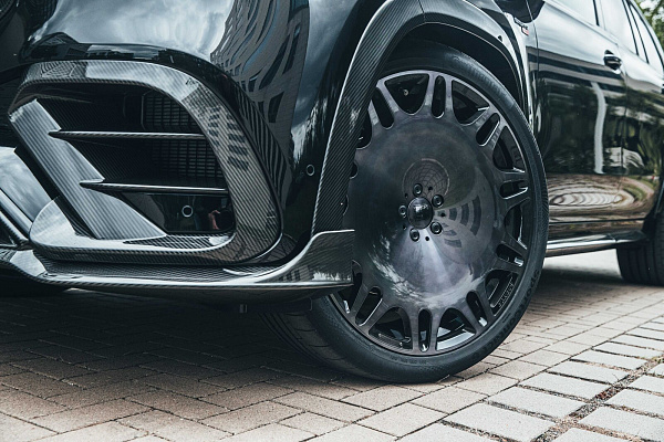 Фото дисков BRABUS Monoblock M (Platinum Edition) Черный глянец на Mercedes-Benz GLS (X167)