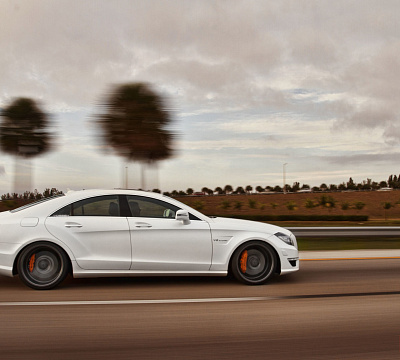 Фото дисков Vossen CV3 на Mercedes-Benz CLS (C218)