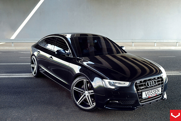 Фото дисков Vossen CV5 Алмазная проточка на Audi A/S/RS 5 (8T)
