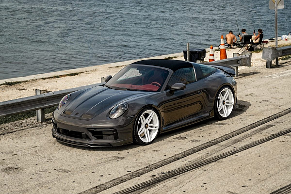 Фото дисков Anrky AN27 Белый глянец на Porsche 911 VIII