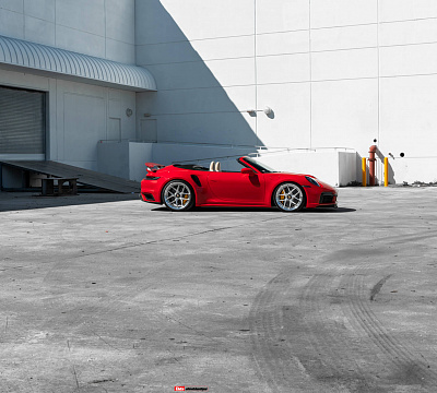 Фото дисков HRE S101SC на Porsche 911 VIII