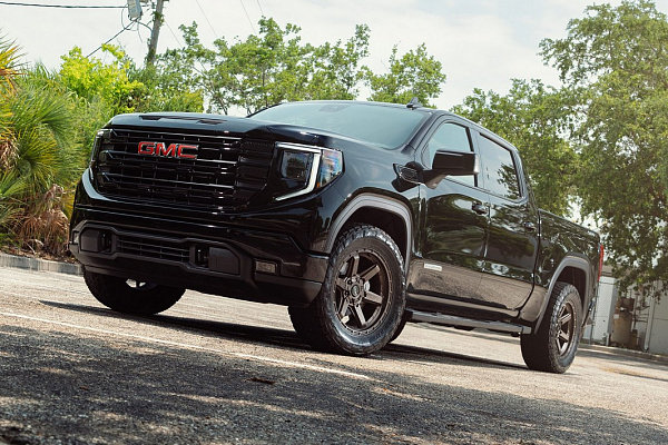 Фото дисков 4PLAY 4PS63 Сатиновая бронза на GMC Sierra IV