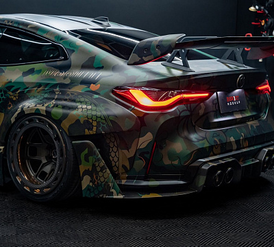 Фото дисков Brixton Forged TR14 AERO1 на BMW 4/M4 (G22/G82)
