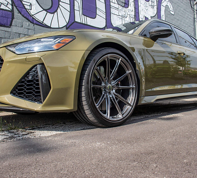 Фото дисков HRE P104SC на Audi A/RS 6 (C8)