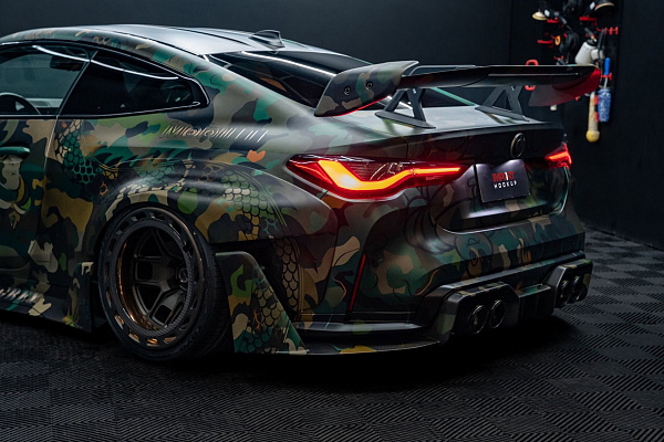 Фото дисков Brixton Forged TR14 AERO1 Матовый графит на BMW 4/M4 (G22/G82)