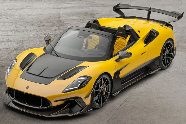 Фото дисков Mansory FV.5 Черный глянец на Maserati MC20