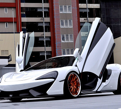 Фото дисков Anrky RS3 на McLaren 570S