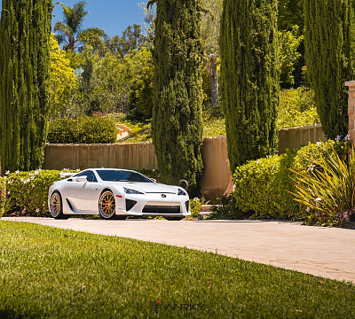 Фото дисков Anrky AN30 на Lexus LFA