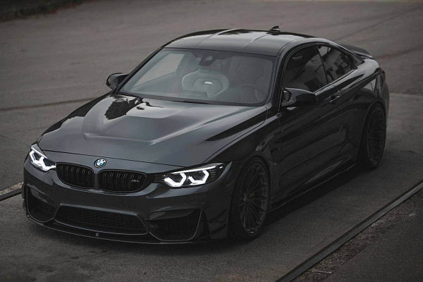 Фото дисков HRE P103 Глянцевый темный лак на BMW 4/M4 (F32/F82)