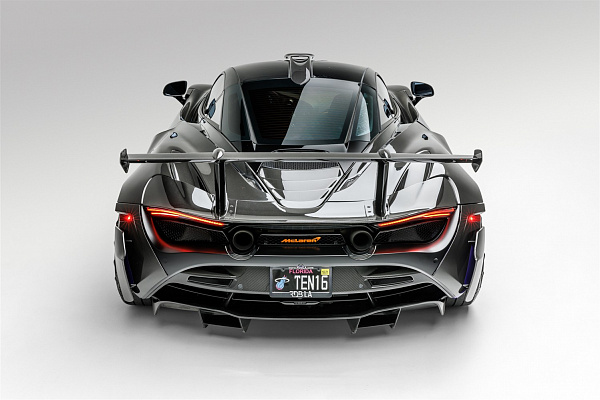 Фото дисков Brixton Forged R11-R Aerotech Черный сатин на McLaren 720S