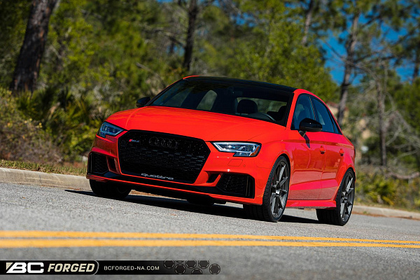 Фото дисков BC Forged EH182 Матовый графит на Audi A/S/RS 3 (8V)