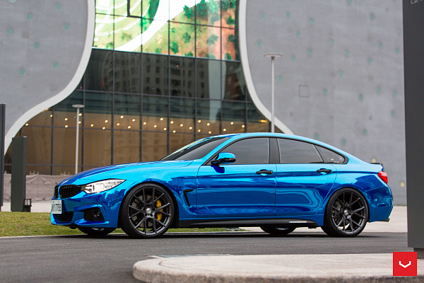 Фото дисков Vossen VFS-6 Глянцевый графит на BMW 4/M4 (F32/F82)