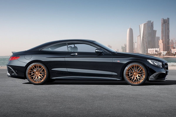 Фото дисков BRABUS Monoblock F (Platinum Edition) Глянцевая медь на Mercedes-Benz S-Class (W222, C217)