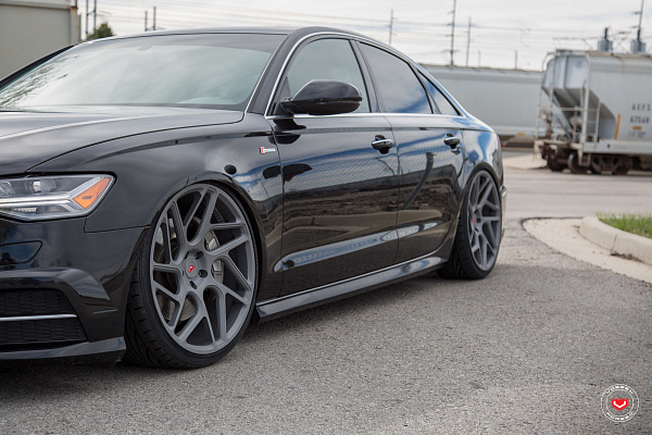 Фото дисков Vossen CG-209T Матовый графит на Audi A/RS 6 (C7)