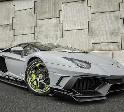 Фото дисков Savini SV69 на Lamborghini Aventador