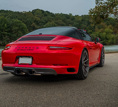 Фото дисков Vossen M-X2 на Porsche 911 VII