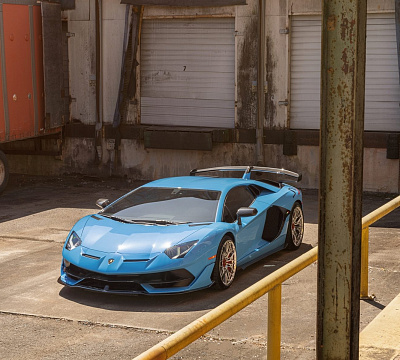 Фото дисков Anrky S1-X1 на Lamborghini Aventador