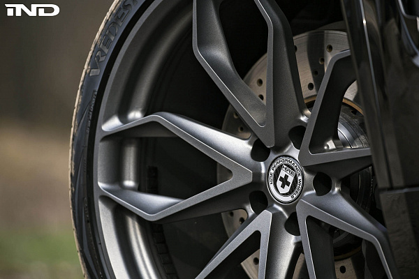 Фото дисков HRE P201 Сатиновый графит на BMW X5/X5 M (F15/F85)