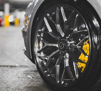 Фото дисков Brixton Forged CM6-R на Porsche 911 VIII