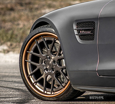 Фото дисков Strasse Wheels SM7 Deep Concave FS на Mercedes-Benz AMG GT I