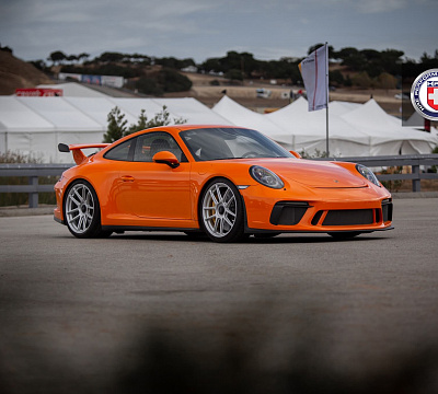 Фото дисков HRE RC104 на Porsche 911 VII