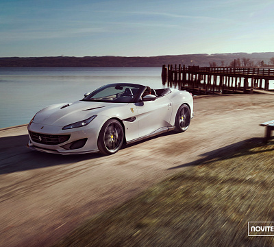 Фото дисков NOVITEC NF8 на Ferrari Portofino