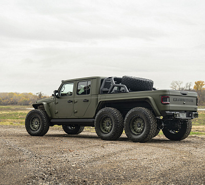 Фото дисков Black Rhino LEGION на Jeep Gladiator II (JT)