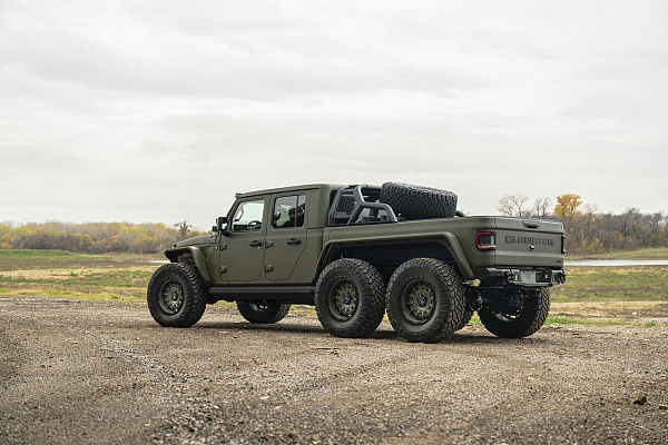 Фото дисков Black Rhino LEGION  на Jeep Gladiator II (JT)